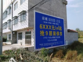 灵川墙体广告质量分析