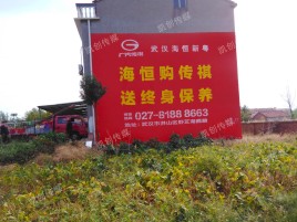 灵川墙体广告影响褪色的因素