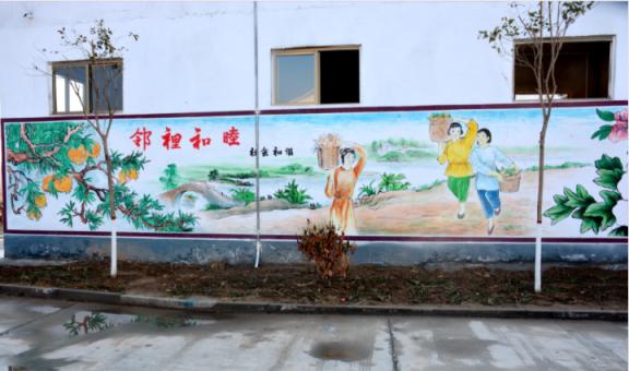灵川乡镇文化墙 乡风文明焕发新活力