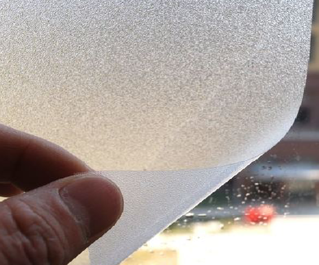 灵川玻璃门外面粘广告用什么材料好？