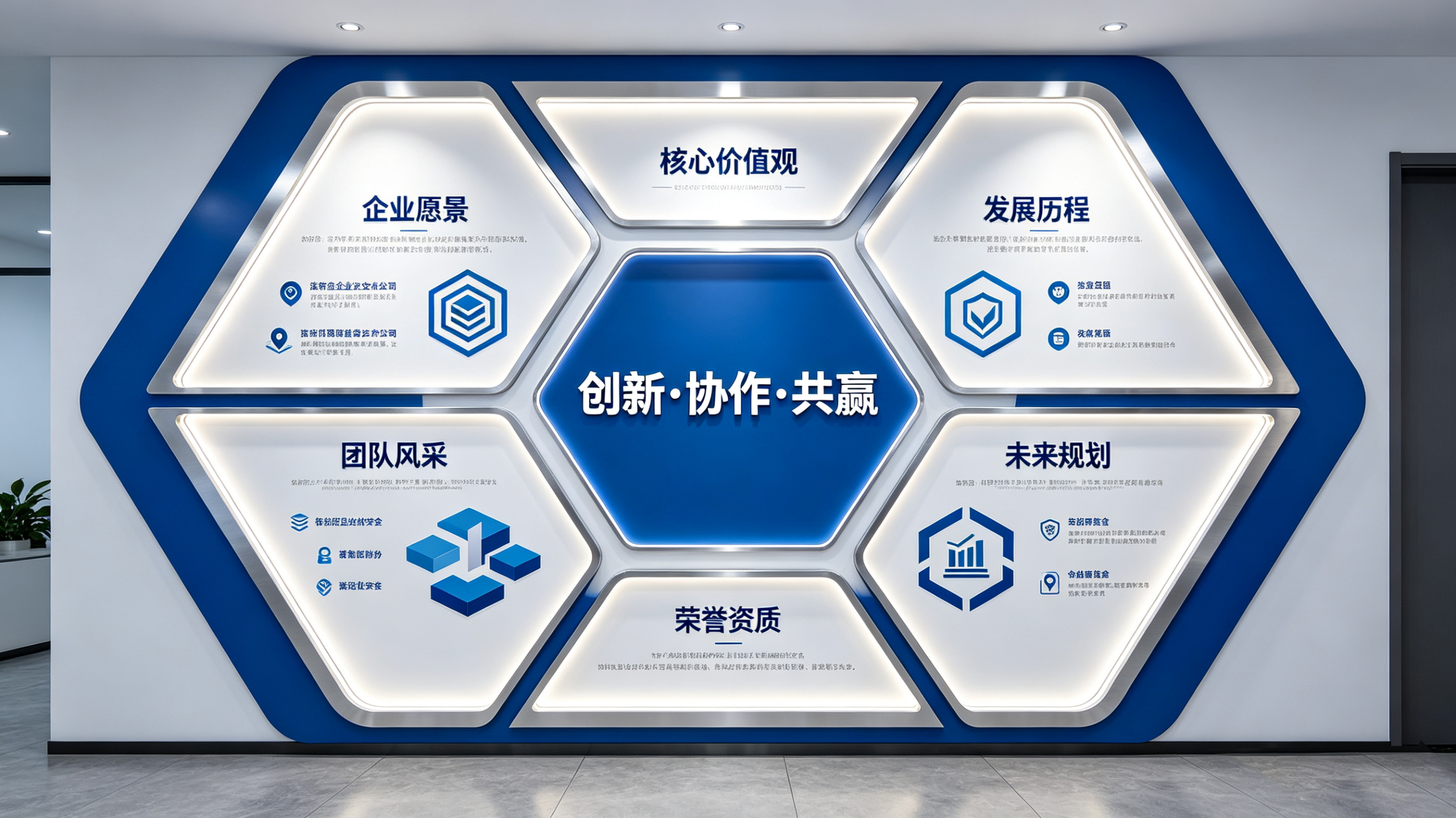 灵川企业文化墙六边形避坑指南（新手常犯5个错误）
